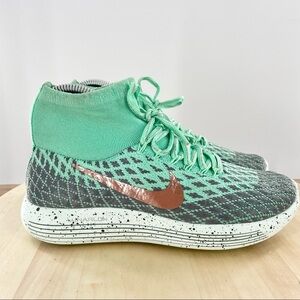 Womens Nike Lunarepic Flyknit Shield Green Glow. Sneakers SZ 6.5